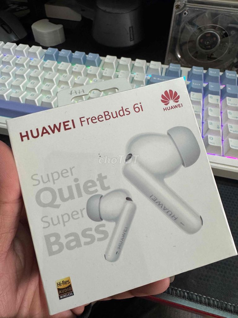 Tai nghe Huawei FreeBuds 6i Trắng. Mua bán Tivi, Âm thanh tại Quận Cẩm Lệ Đà Nẵng được đăng bởi Huawei Chính Hãng Đà Nẵng zz Mua và Bán Đồng Hồ Mới Cũ zz  hình 1