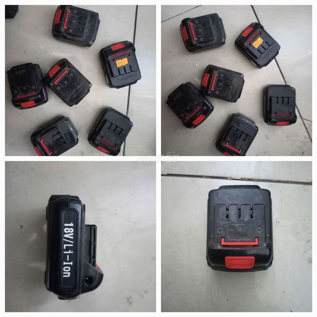 Pin sạc Li-Ion 18V Đen. Mua bán Phụ kiện (Màn hình, Chuột...) tại Quận Bình Thuỷ Cần Thơ được đăng bởi  Thiết Bị Cơ Khí Trà Nóc Cần Thơ hình 1