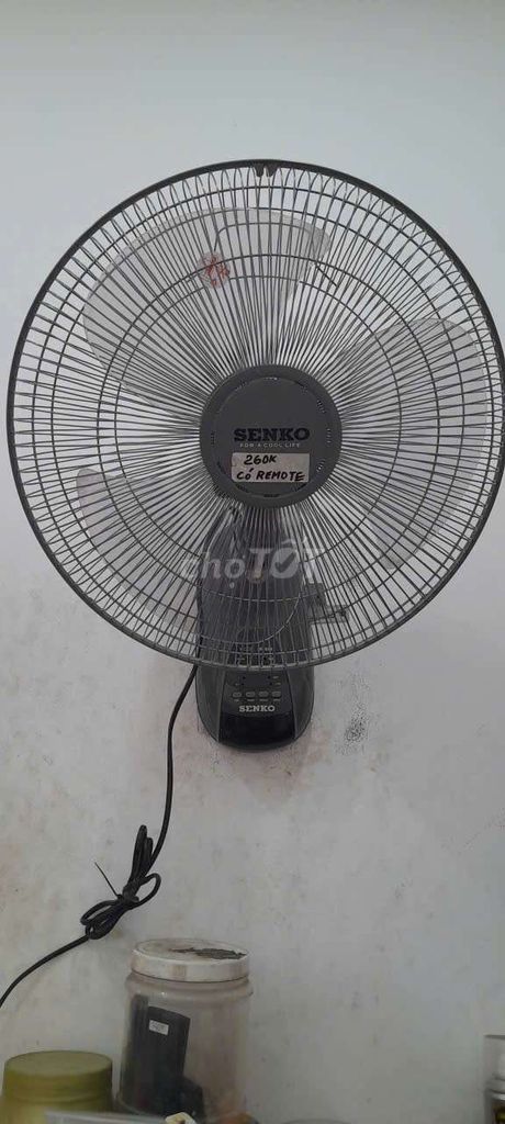 Quạt treo tường Senko Xám. Mua bán Quạt tại Thành phố Vũng Tàu Bà Rịa - Vũng Tàu được đăng bởi Giàu hình 1