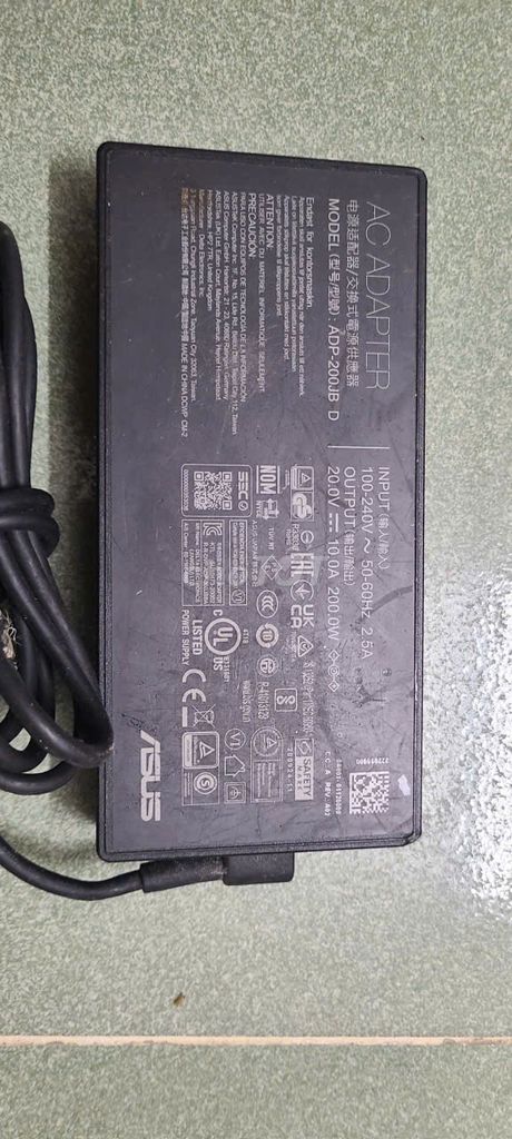 Sạc laptop ASUS ADP-200JB D. Mua bán Phụ kiện (Màn hình, Chuột...) tại Huyện Châu Thành Sóc Trăng được đăng bởi Máy Khoan Máy Mài Hàng Bãi  Chợ Trà Quýt  hình 1