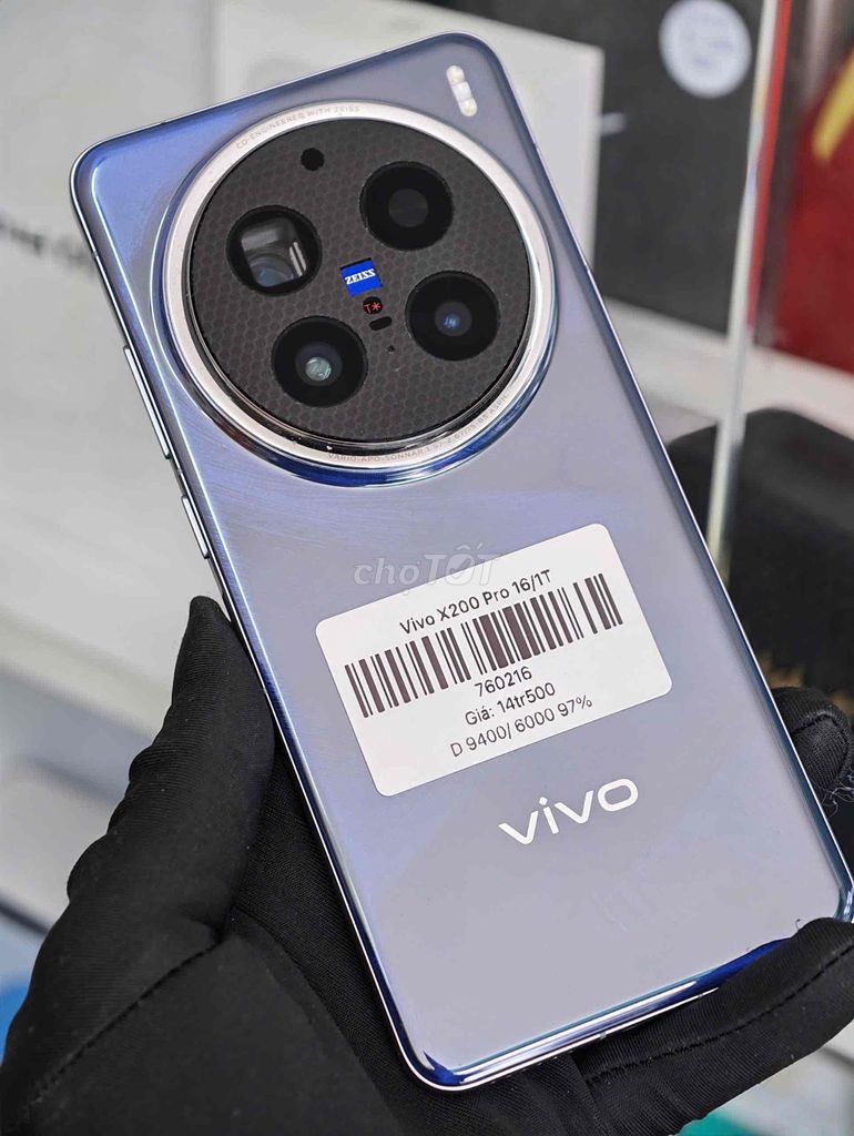 Vivo X200 Pro 1 TB Xanh Dimensity 9400. Mua bán Điện thoại tại Thành phố Đà Lạt Lâm Đồng được đăng bởi Lộc Lá Mô Bai hình 1