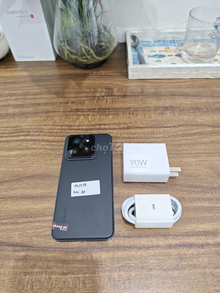 Xiaomi Mi 14 5G 16/1TB đen sạc 90w có ship COD. Mua bán Điện thoại tại Quận Hoàng Mai Hà Nội được đăng bởi Trần Ngọc Hiếu hình 1