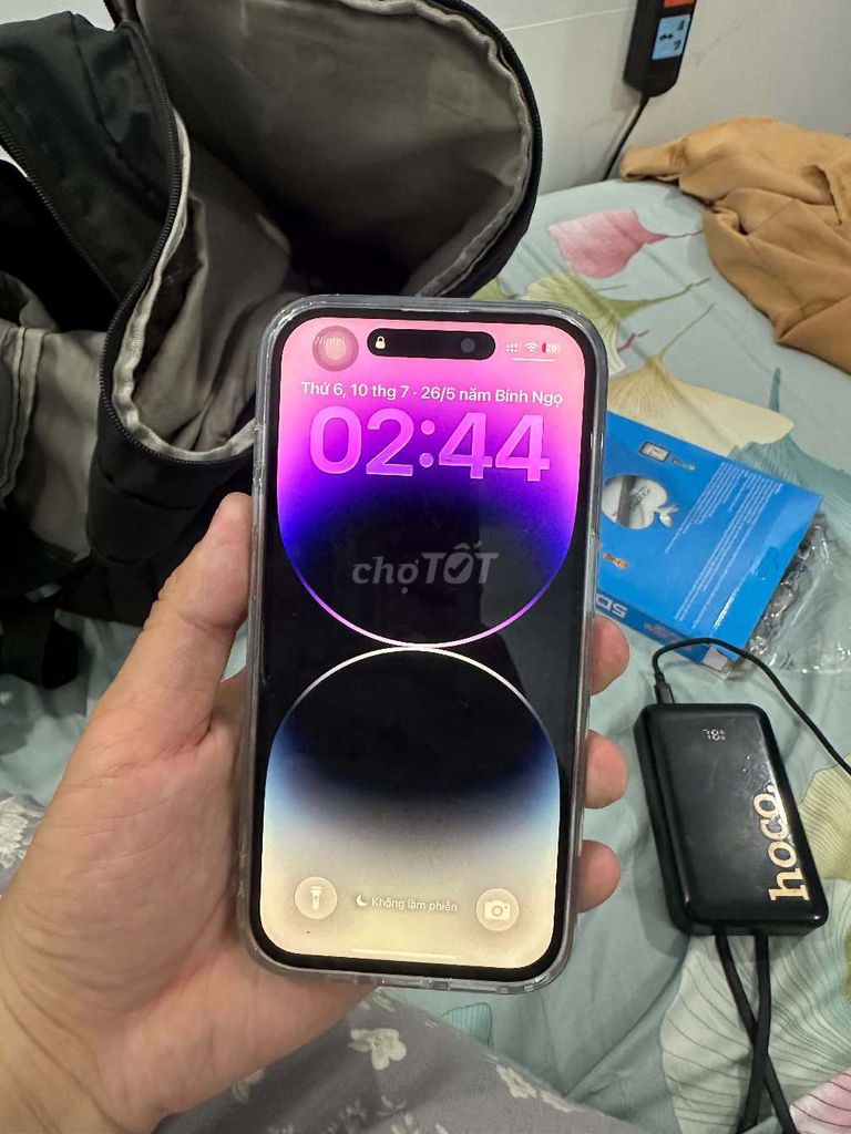Cần bán iPhone 14 Pro 256GB Mất Face ID. Mua bán Điện thoại tại Thành phố Thủ Đức Tp Hồ Chí Minh được đăng bởi Quang Vĩ hình 1