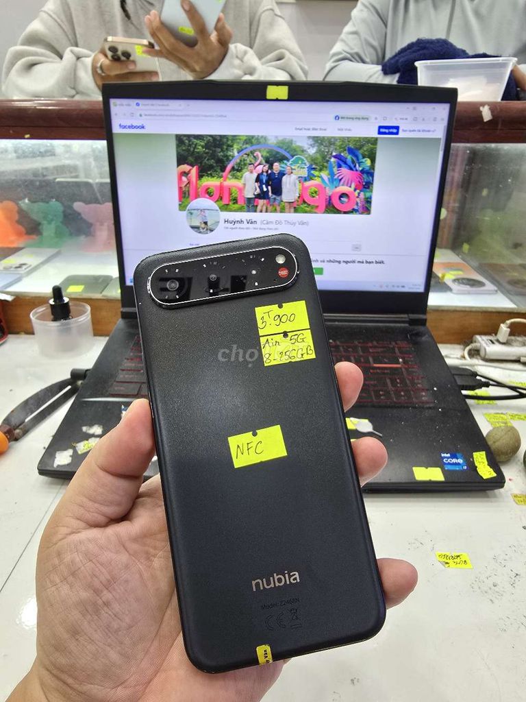 Nubia Air 5G 8GB 256GB . Mua bán Điện thoại tại Thành phố Long Xuyên An Giang được đăng bởi Facebook Cầm Đồ Thúy Vân hình 1