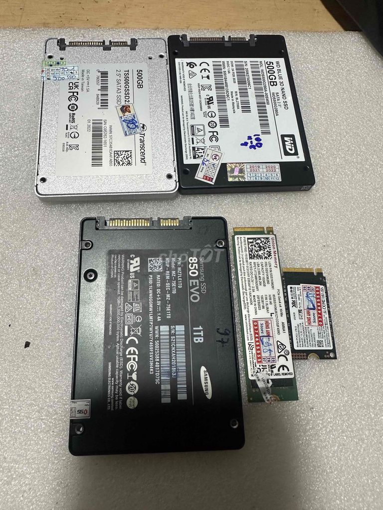 Ổ cứng SSD Samsung 850 EVO 1TB 2.5 inch. Mua bán Linh kiện (RAM, Card...) tại Quận Hoàng Mai Hà Nội được đăng bởi Phan xuân Hồng hình 1