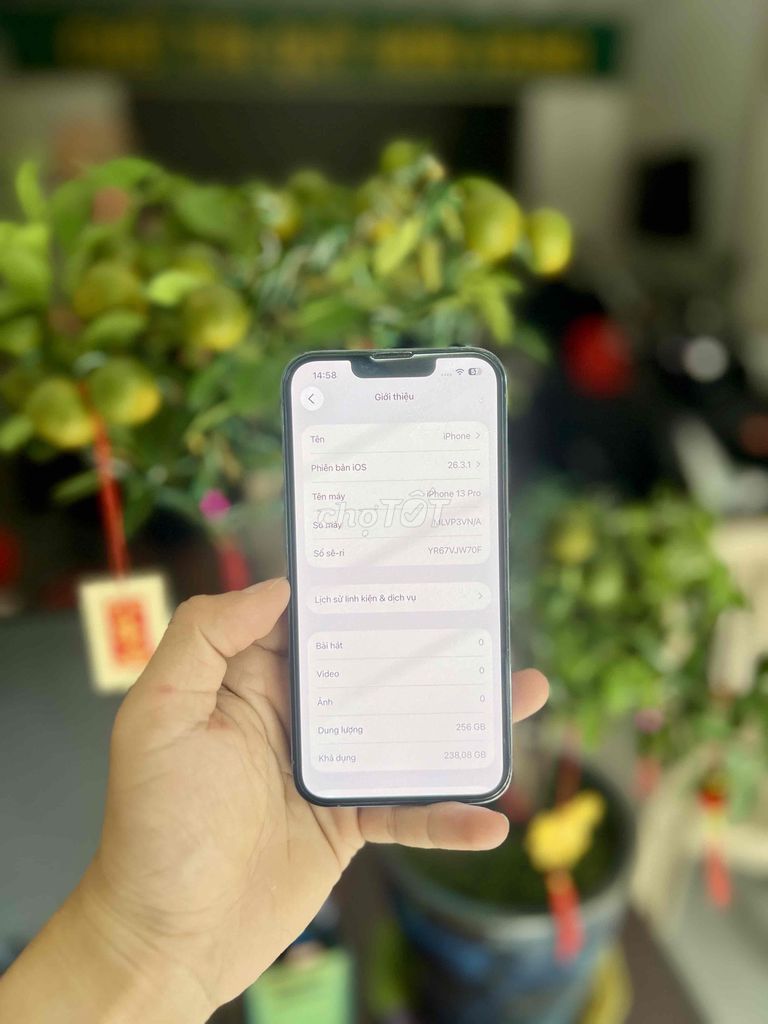 Apple iPhone 13 Pro 256GB Xanh Sierra. Mua bán Điện thoại tại Quận Gò Vấp Tp Hồ Chí Minh được đăng bởi HQ86 Thanh Lý Cầm đồ hình 1