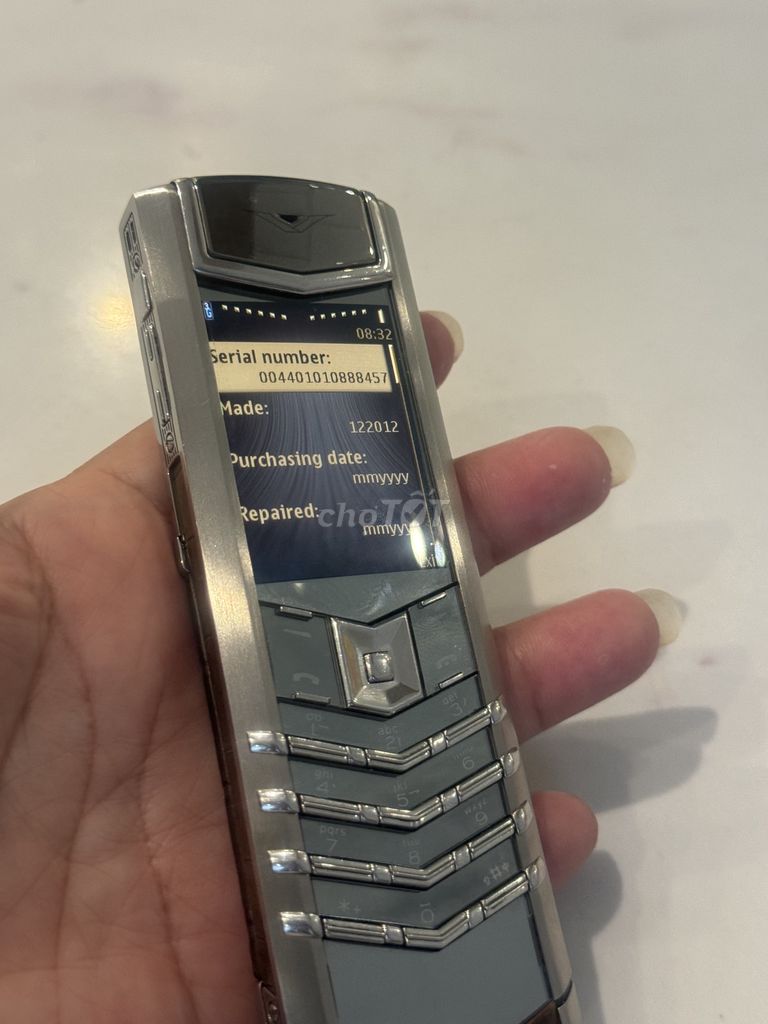 Vertu Signature Chính Hãng. Zin từ A đến Z.GiaoLuu