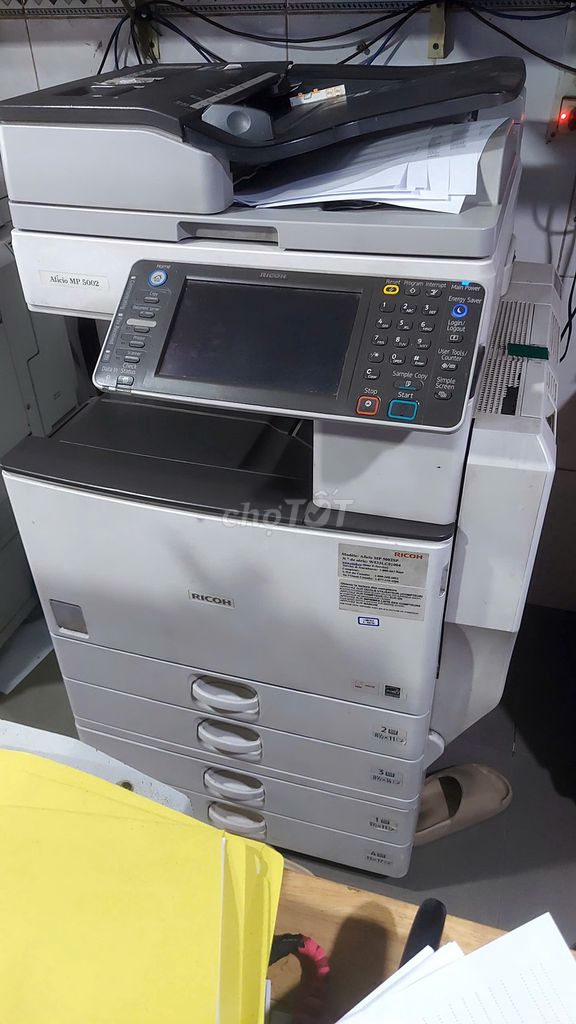 Máy photocopy Ricoh Aficio MP 5002. Mua bán Đồ dùng văn phòng tại Thành phố Thuận An Bình Dương được đăng bởi Nguyễn Thuận Bình hình 1