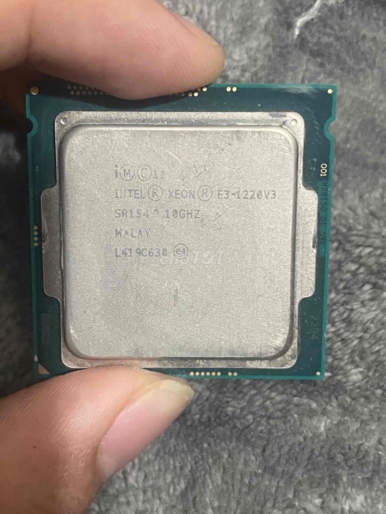 CPU Intel Xeon E3-1220V3 3.10GHz. Mua bán Linh kiện (RAM, Card...) tại Thành phố Vĩnh Yên Vĩnh Phúc được đăng bởi Huy hoang hình 1