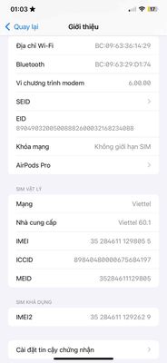 Apple iPhone 11 Pro Max 256GB Quốc tế LLA