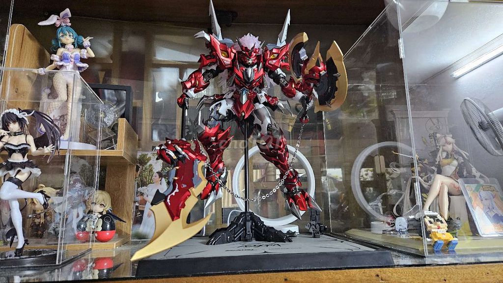 Mô hình Moshow Asyura Iron Saga 1/72 Đỏ Trắng Cũ