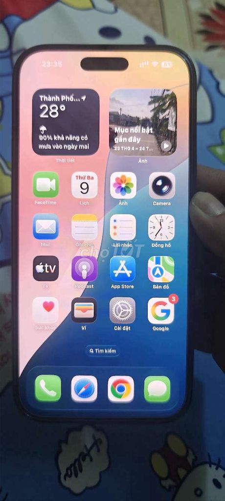 iPhone 17 Pro Max 256GB Xanh. Mua bán Điện thoại tại Huyện Bình Chánh Tp Hồ Chí Minh được đăng bởi Vũ Nguyễn hình 1