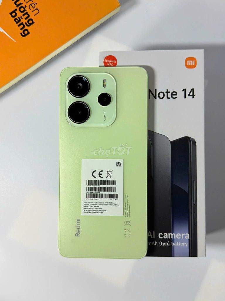 Xiaomi Redmi Note 14 8GB/128GB fullbox chính hãng. Mua bán Điện thoại tại Quận Hải Châu Đà Nẵng được đăng bởi Thousgiakho hình 1