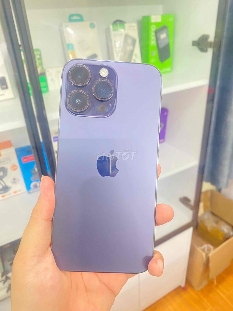 Apple iPhone 14 Pro Max 128GB Tím. Mua bán Điện thoại tại Huyện Thuỷ Nguyên Hải Phòng được đăng bởi Nhật Hạ Mobile hình 1