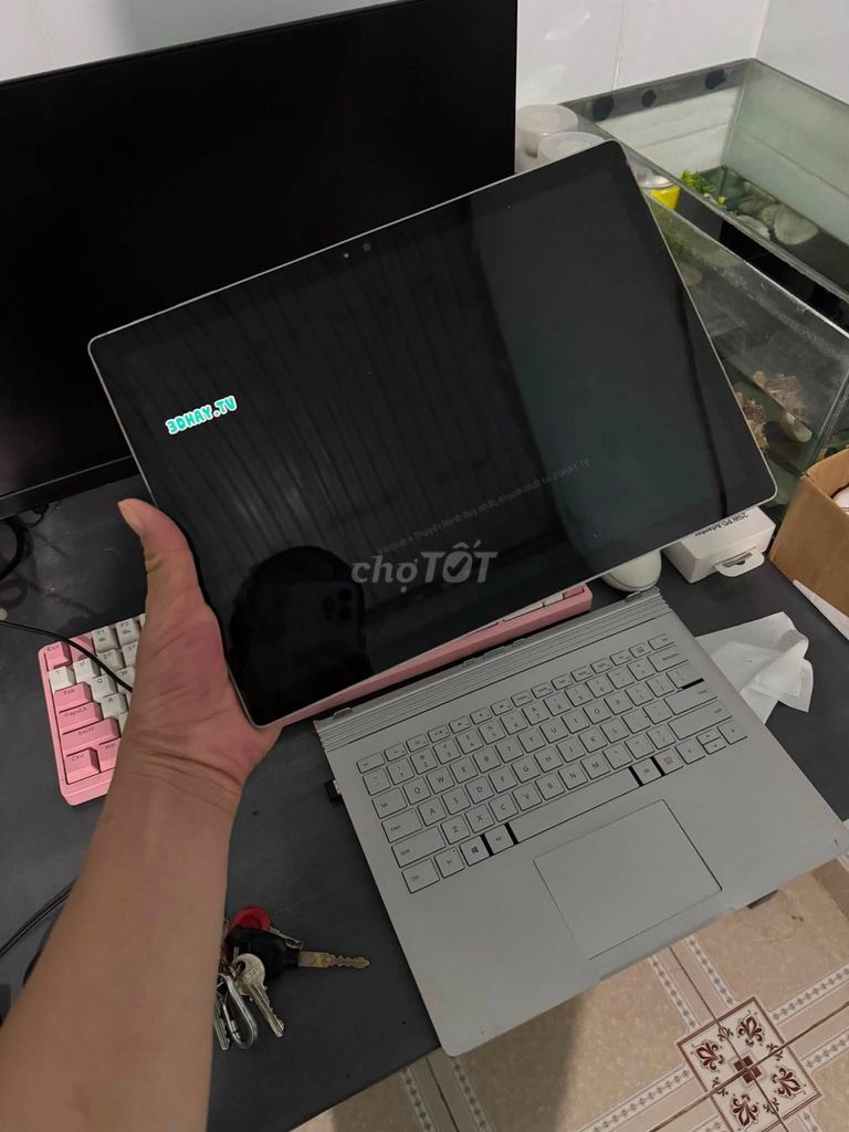 Microsoft Surface Laptop 1 Intel i5 Bạc. Mua bán Laptop tại Thành phố Biên Hòa Đồng Nai được đăng bởi Hội Đồ Điện Tử hình 1