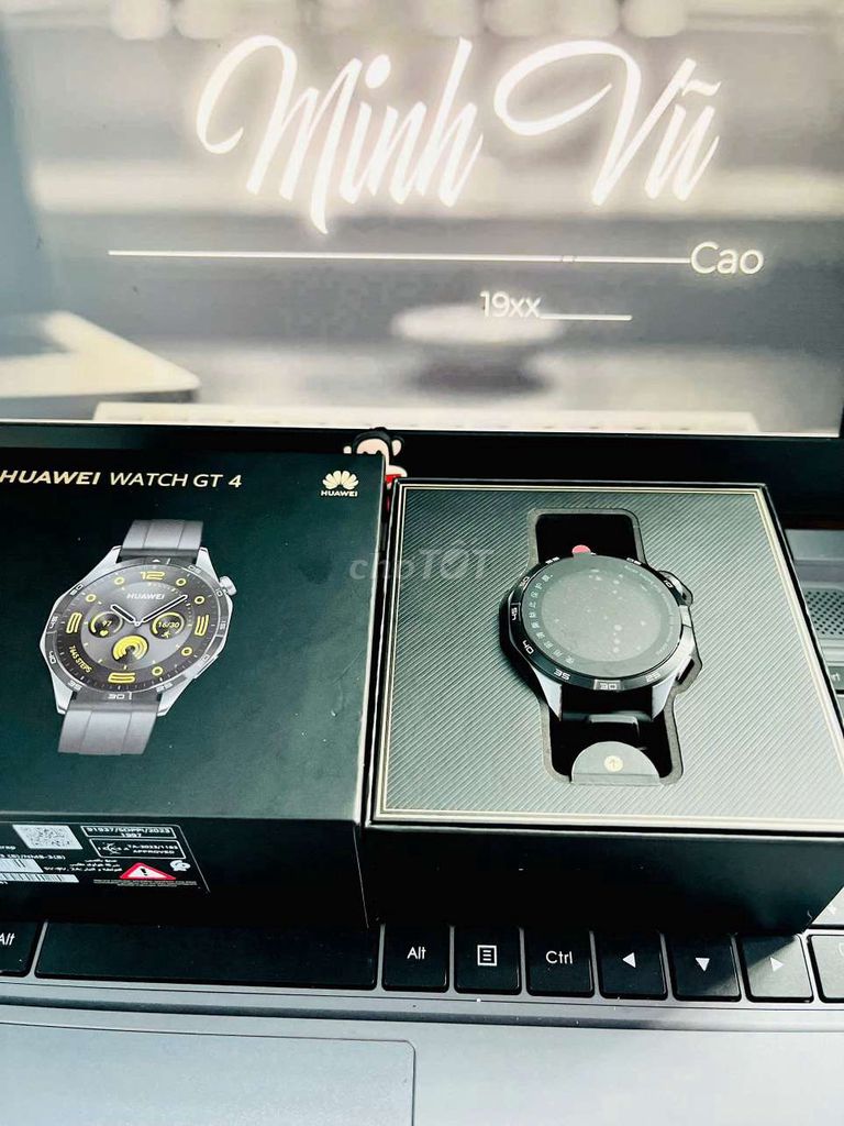 HUAWEI WATCH GT 4 ĐEN KENG FULLBOX