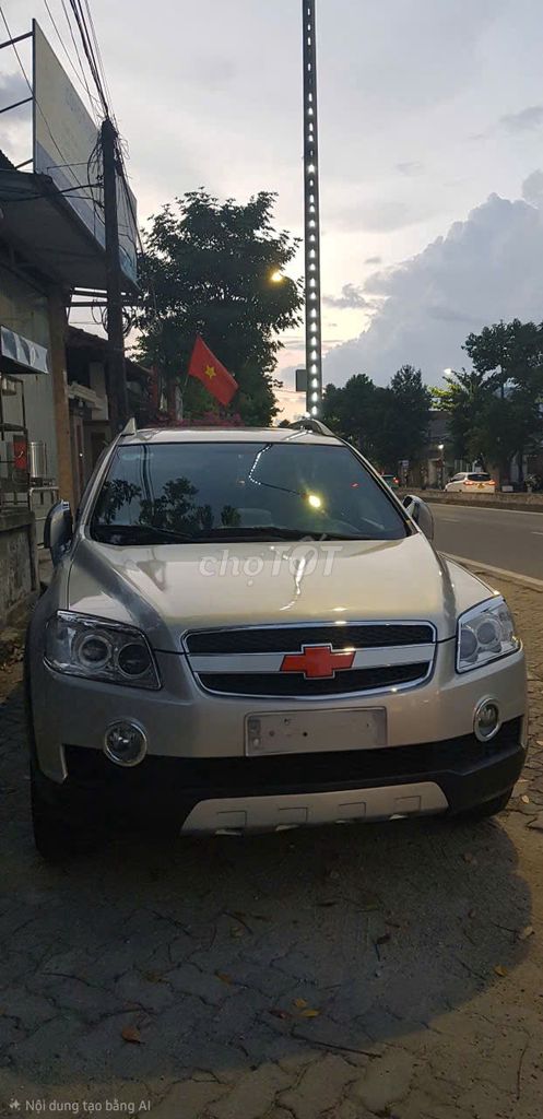 Chevrolet Captiva 2007 Tự động Bạc 80.000 km