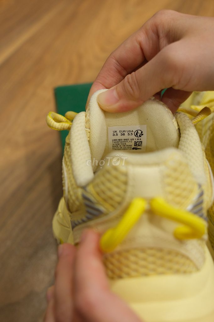 Giày thể thao Lacoste Neo Shot Nữ . 50% off. Mua bán Giày dép tại Quận 7 Tp Hồ Chí Minh được đăng bởi Vương Lưu hình 4