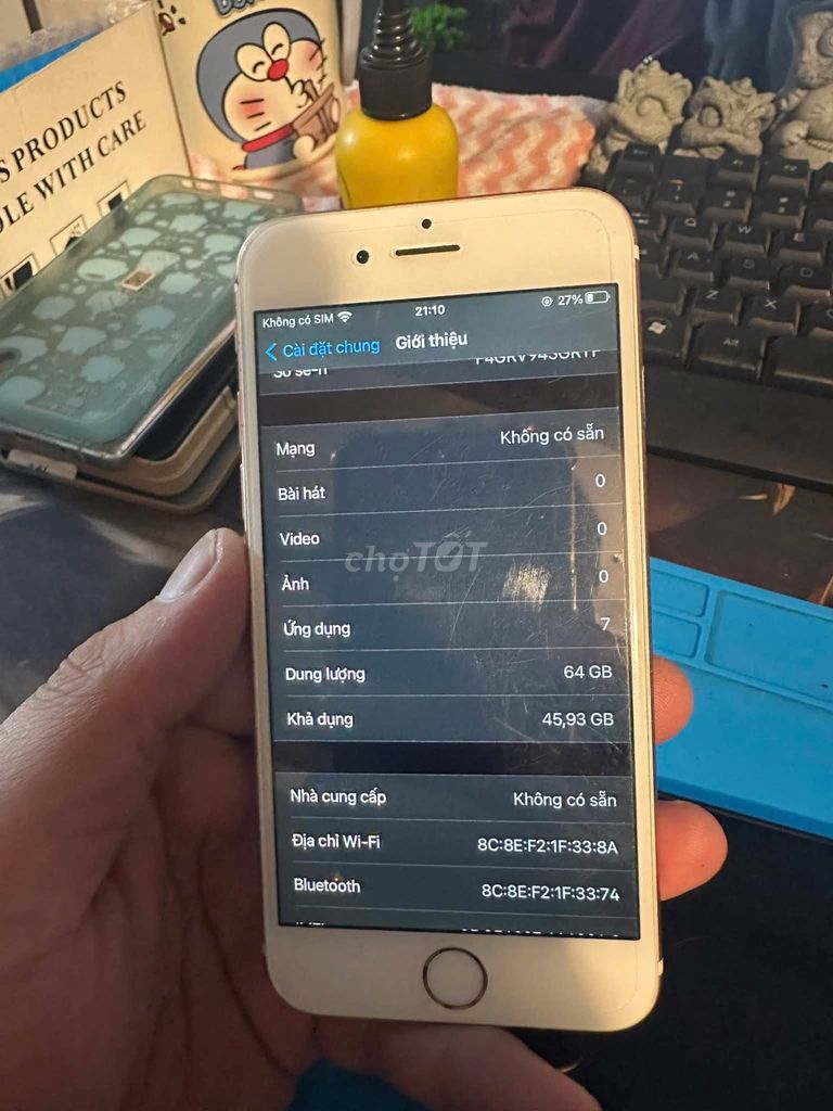 Apple iPhone 6s 64GB Vàng hồng Đã sử dụng. Mua bán Điện thoại tại Quận 1 Tp Hồ Chí Minh được đăng bởi Hội Đồ Điện Tử hình 1