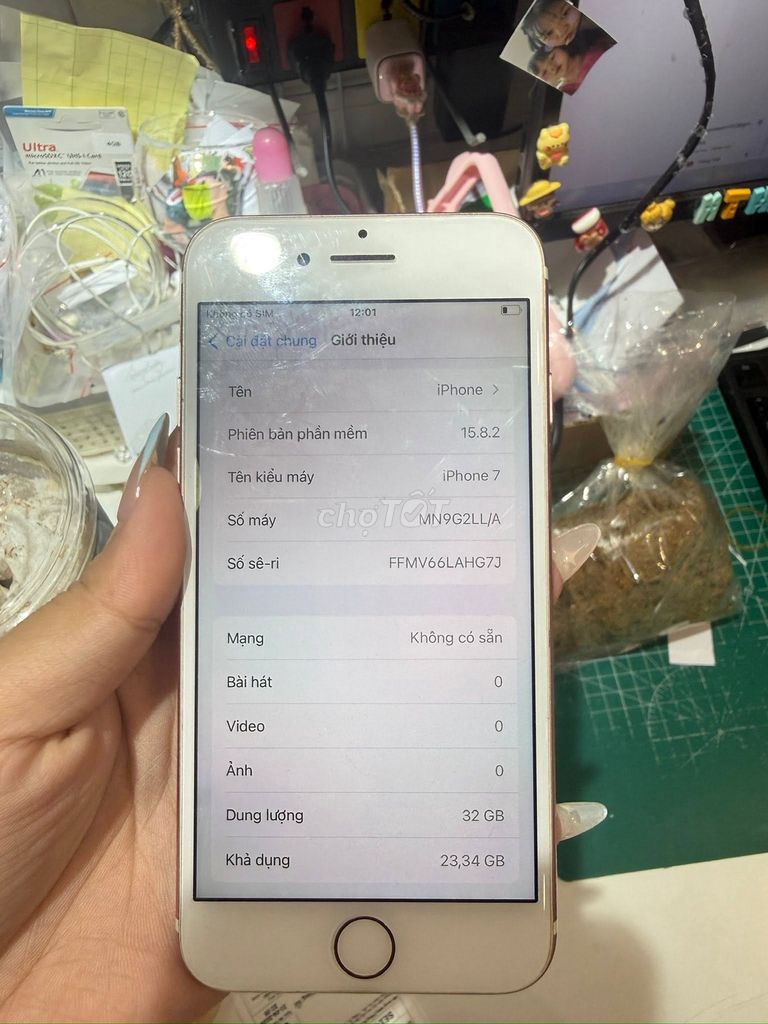 Apple iPhone 7 32GB Hồng. Mua bán Điện thoại tại Quận 1 Tp Hồ Chí Minh được đăng bởi Hội Đồ Điện Tử hình 1