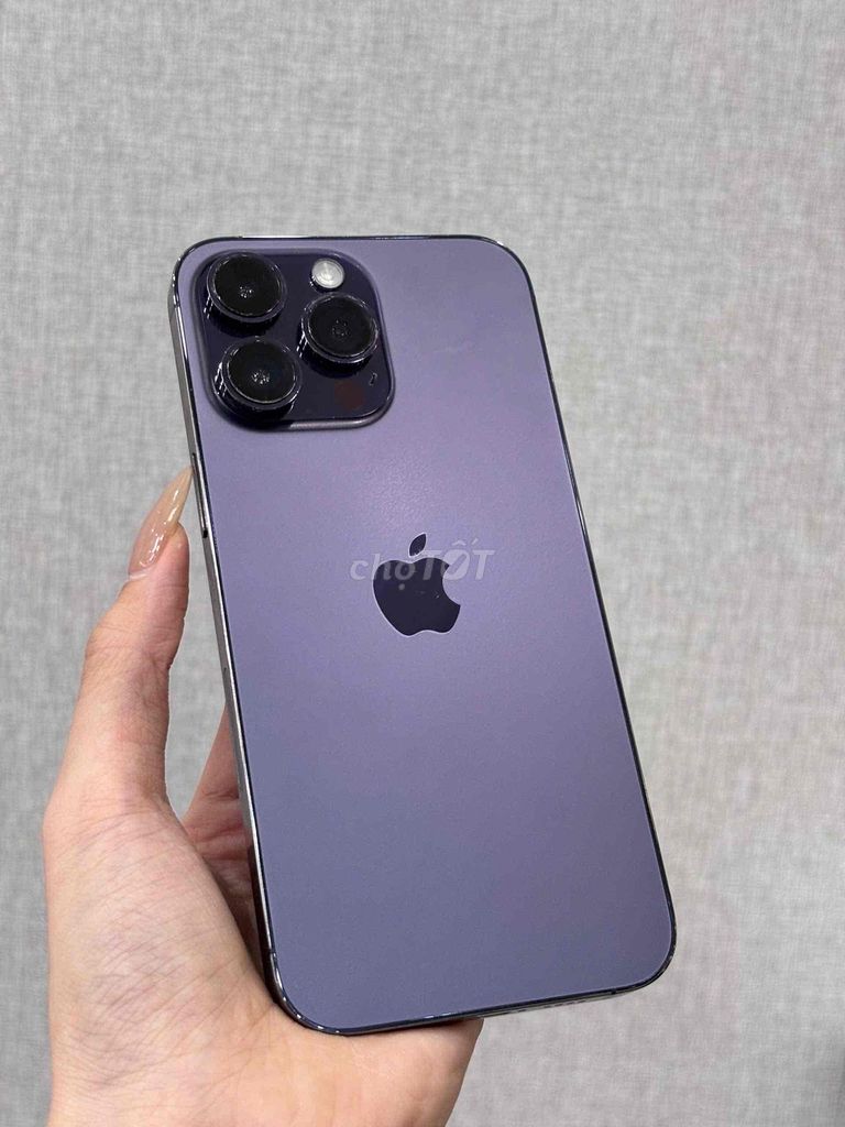 iPhone 14 Pro Max 1024GB Tím qte Mỹ Pin 90 Qte 98%. Mua bán Điện thoại tại Quận Ninh Kiều Cần Thơ được đăng bởi Quý Mobile Cần thơ hình 1