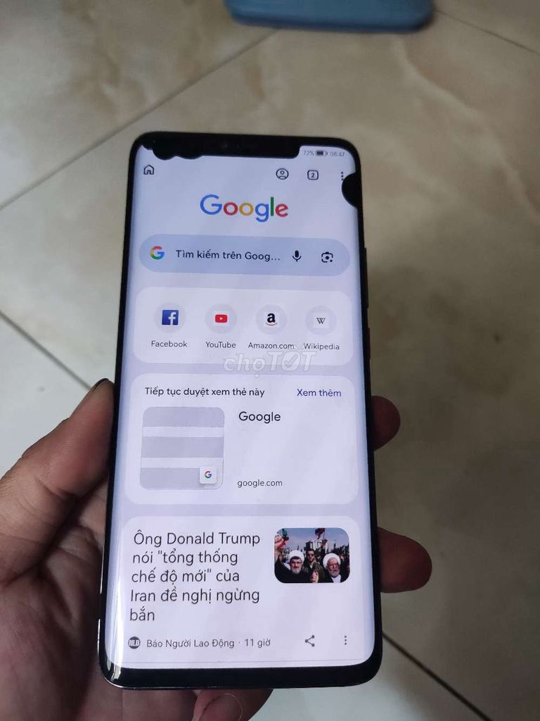 HUAWEI MATE 20 PRO 6/128 GL. Mua bán Điện thoại tại Quận Tân Bình Tp Hồ Chí Minh được đăng bởi nam hình 1