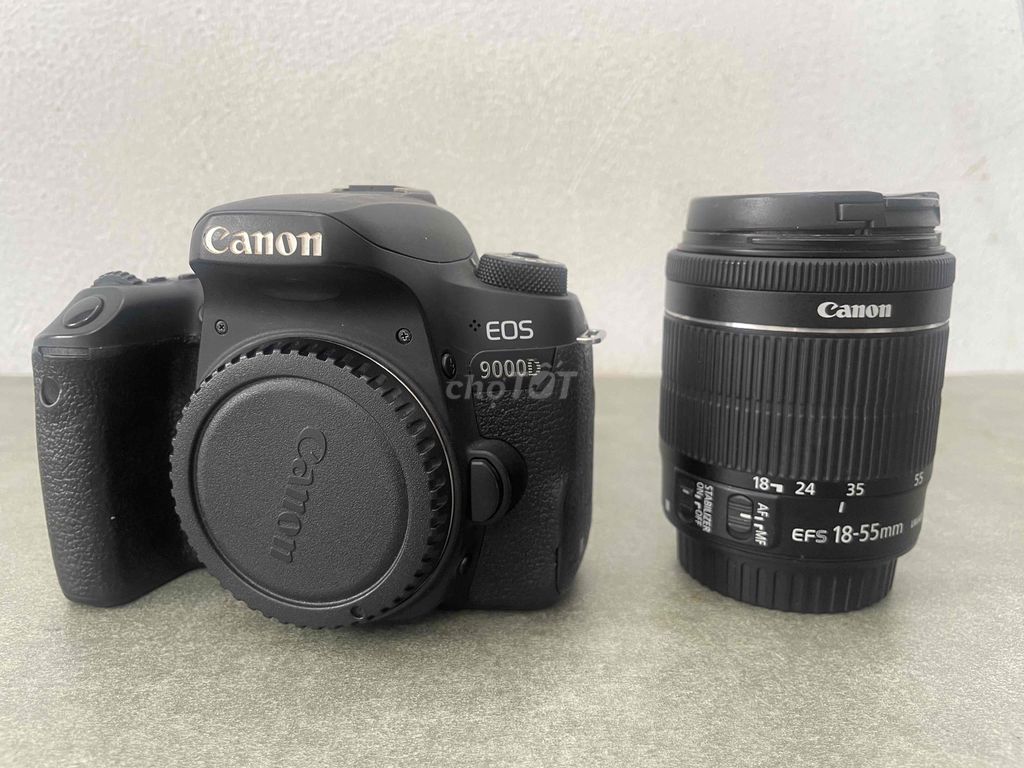 canon 77d kèm ống kính 18 55 stm khá đẹp