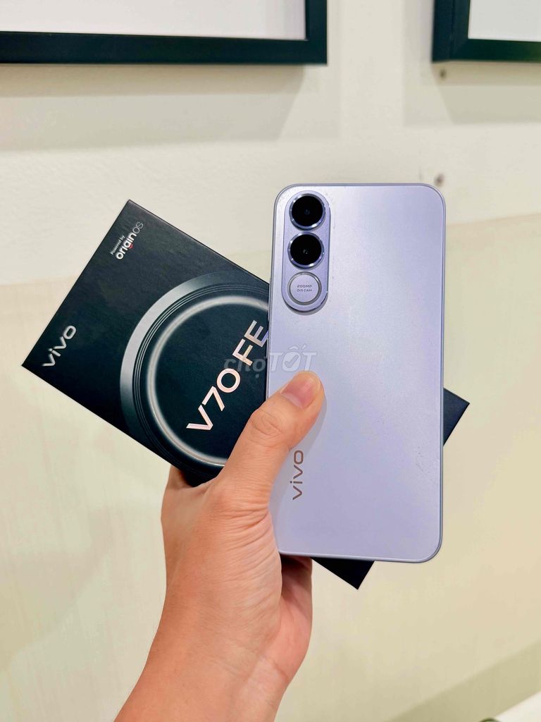 ViVo V70 FE Ram 12/256G Full Box còn Bảo hành dài. Mua bán Điện thoại tại Thành phố Thủ Đức Tp Hồ Chí Minh được đăng bởi Điện Thoại Tốt giá sinh viên  hình 1