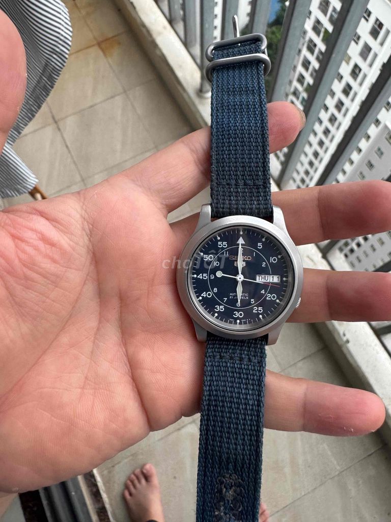 Đồng hồ Seiko 5 quân đội Xanh. Mua bán Đồng hồ tại Quận Bắc Từ Liêm Hà Nội được đăng bởi Rèm cửa thiết kế cao cấp hình 1
