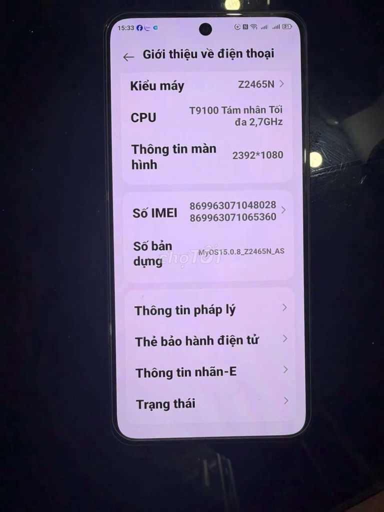 nubia Neo 3 GT 5G 256GB Đen. Mua bán Điện thoại tại Huyện Hóc Môn Tp Hồ Chí Minh được đăng bởi Trần Châu Tuấn hình 1