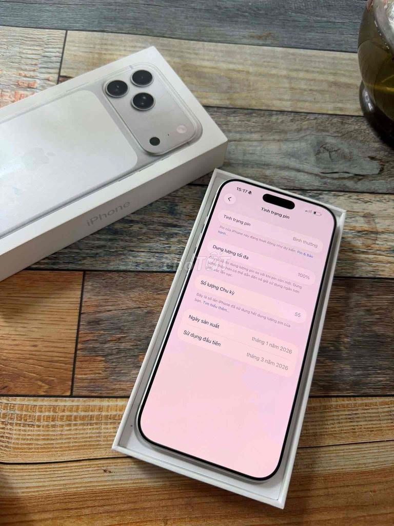 Apple iPhone 17 Trắng Mới Nguyên Seal. Mua bán Điện thoại tại Huyện Thanh Trì Hà Nội được đăng bởi thanh tâm hình 1