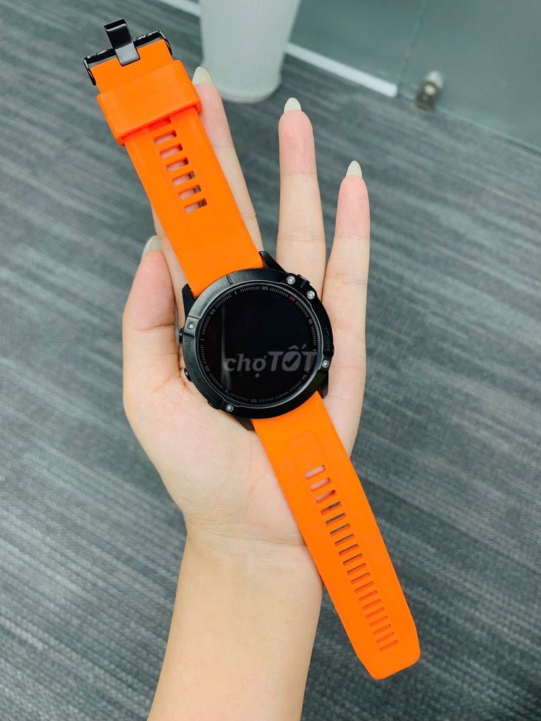Garmin Fenix 6X Cam Carbon 51mm - kèm 1 dây đen. Mua bán Thiết bị đeo thông minh tại Quận 10 Tp Hồ Chí Minh được đăng bởi CỬA HÀNG FASTMOBILE CHUYÊN ĐỒNG HỒ GARMIN hình 1
