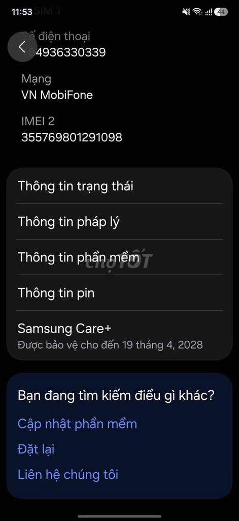 Samsung Galaxy A57 5G 128gb như mới care+ 04-28. Mua bán Điện thoại tại Quận 6 Tp Hồ Chí Minh được đăng bởi Ryan Huynh hình 1