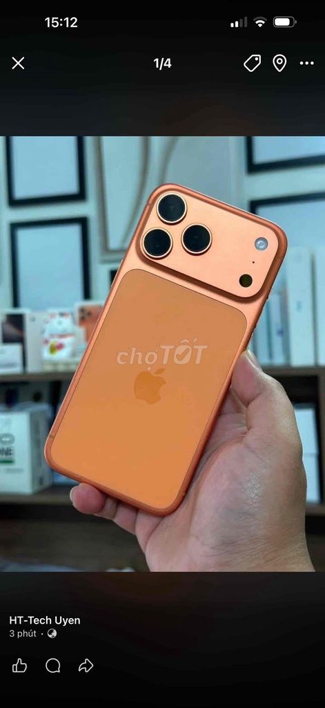 Apple iPhone 17 Pro Max 256GB Cam Mỹ 98%. Mua bán Điện thoại tại Thành phố Biên Hòa Đồng Nai được đăng bởi Uyên Phạm hình 1