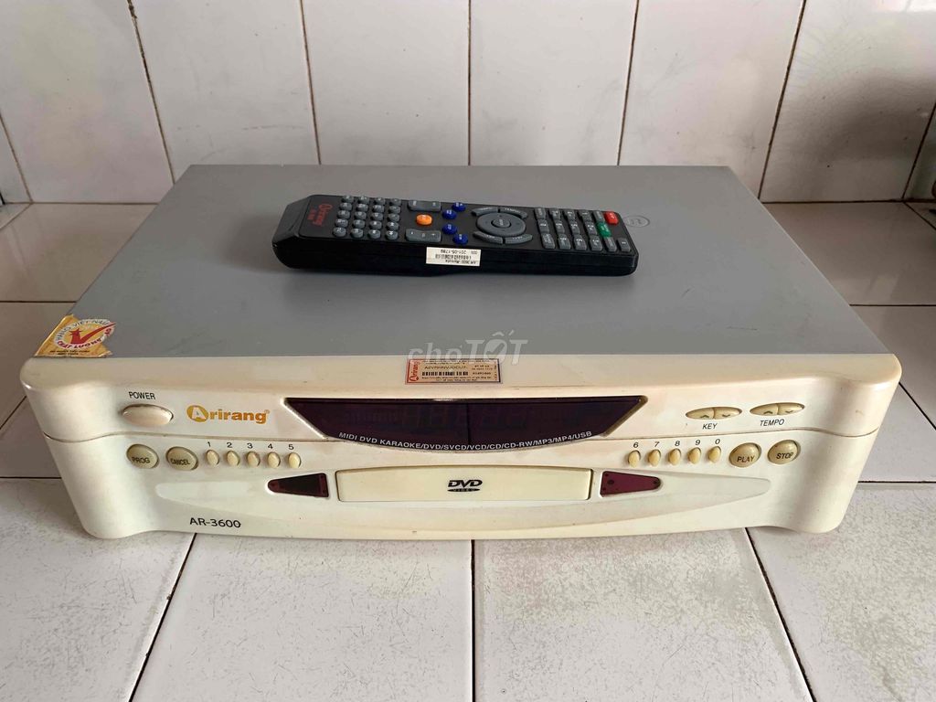 Đầu karaoke Arirang model AR-3600. Mua bán Tivi, Âm thanh tại Quận Bình Thạnh Tp Hồ Chí Minh được đăng bởi Kiên BXMĐ hình 1