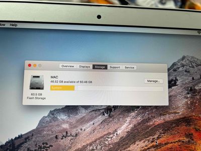 Apple MacBook Air 2011 i5 2GB/60.5GB Bạc