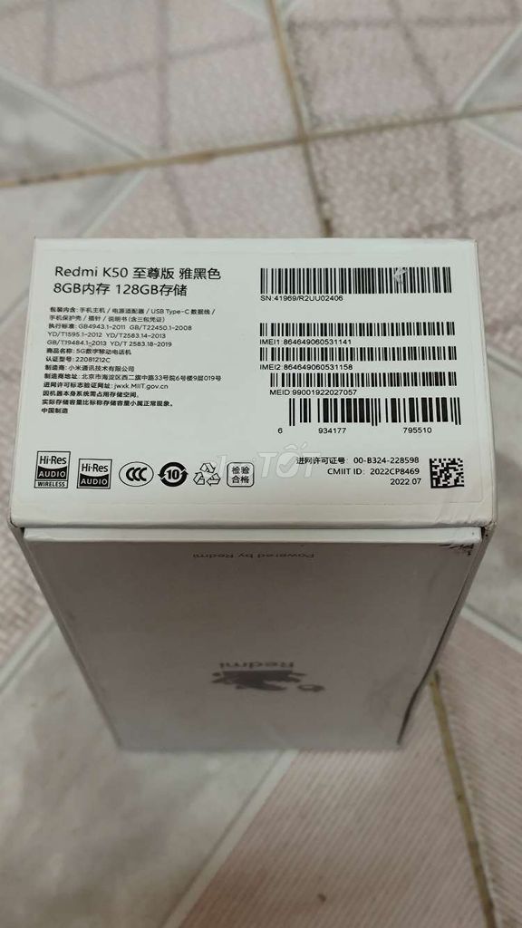 Xiaomi Redmi K50 Ultra Đen 128GB. Mua bán Điện thoại tại Quận 11 Tp Hồ Chí Minh được đăng bởi Hùng hình 1