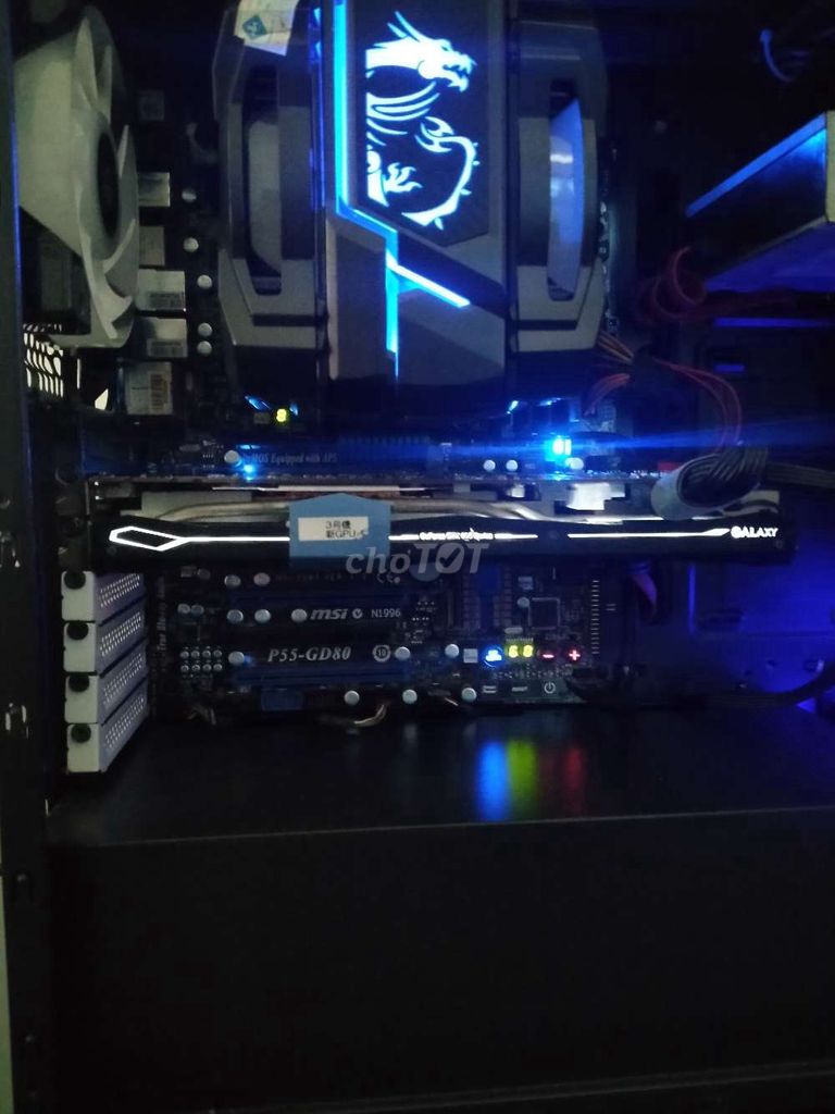 Mainboard MSI P55-GD80 CPU i7 870 Đã sử dụng. Mua bán Linh kiện (RAM, Card...) tại Thành phố Cao Lãnh Đồng Tháp được đăng bởi Mồn Lèo hình 1