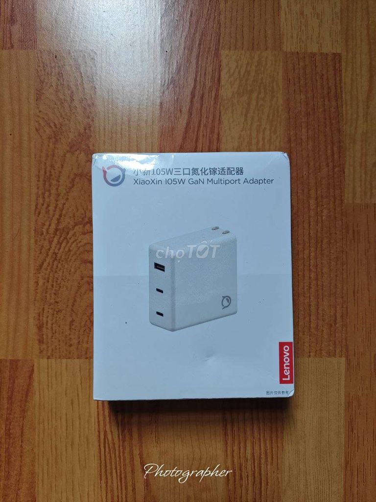 Sạc  Lenovo XiaoXin 105W Trắng nguyên seal . Mua bán Phụ kiện (Màn hình, Chuột...) tại Huyện Tứ Kỳ Hải Dương được đăng bởi khanh hình 1
