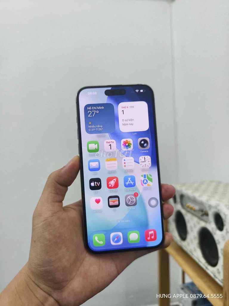 Apple iPhone 15 Pro Max 256GB lock. Mua bán Điện thoại tại Quận Nam Từ Liêm Hà Nội được đăng bởi Nguyễn Thanh Hưng hình 1