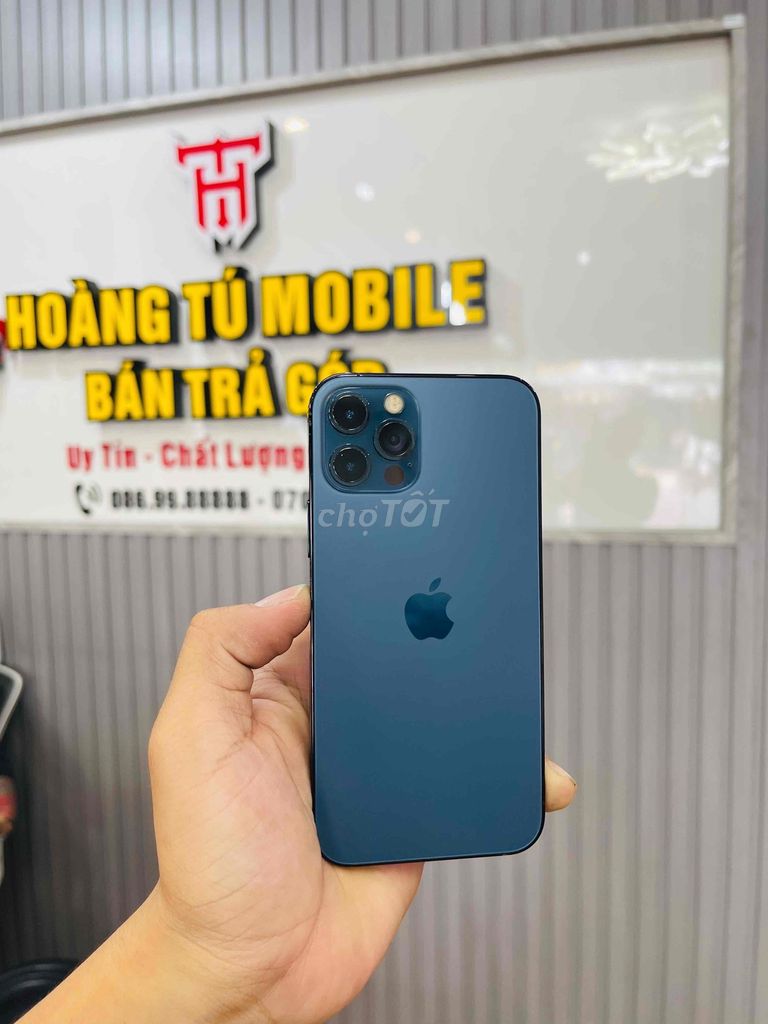 Apple iPhone 12 Pro 128GB Xanh Dương. Mua bán Điện thoại tại Quận Liên Chiểu Đà Nẵng được đăng bởi Hoàng Tú MB hình 1