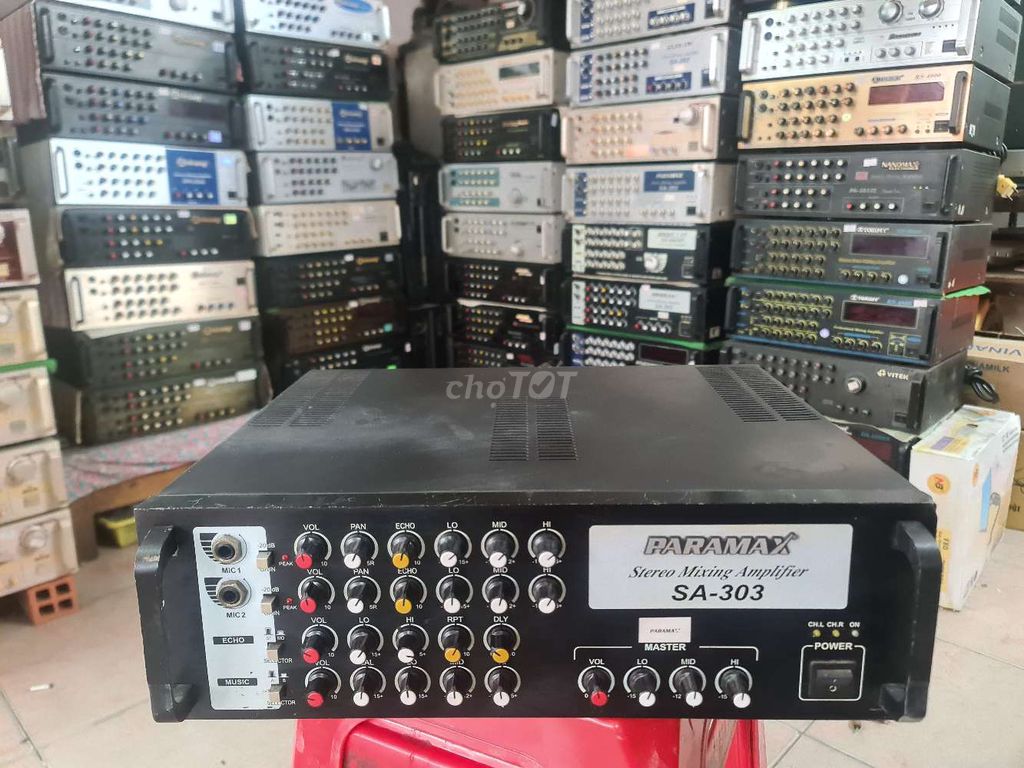 Ampli Paramax Sa 303(hãng/8c/đen