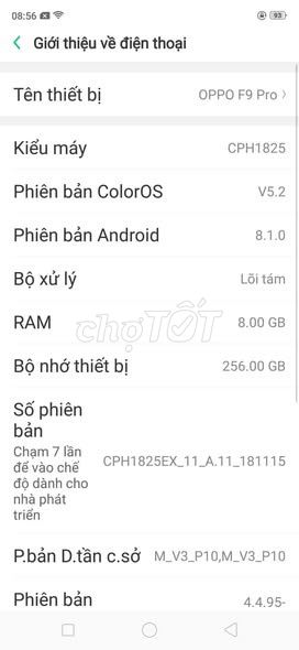 OPPO F9 Pro 256GB Xanh gradient. Mua bán Điện thoại tại Quận 1 Tp Hồ Chí Minh được đăng bởi Hội Đồ Điện Tử hình 1