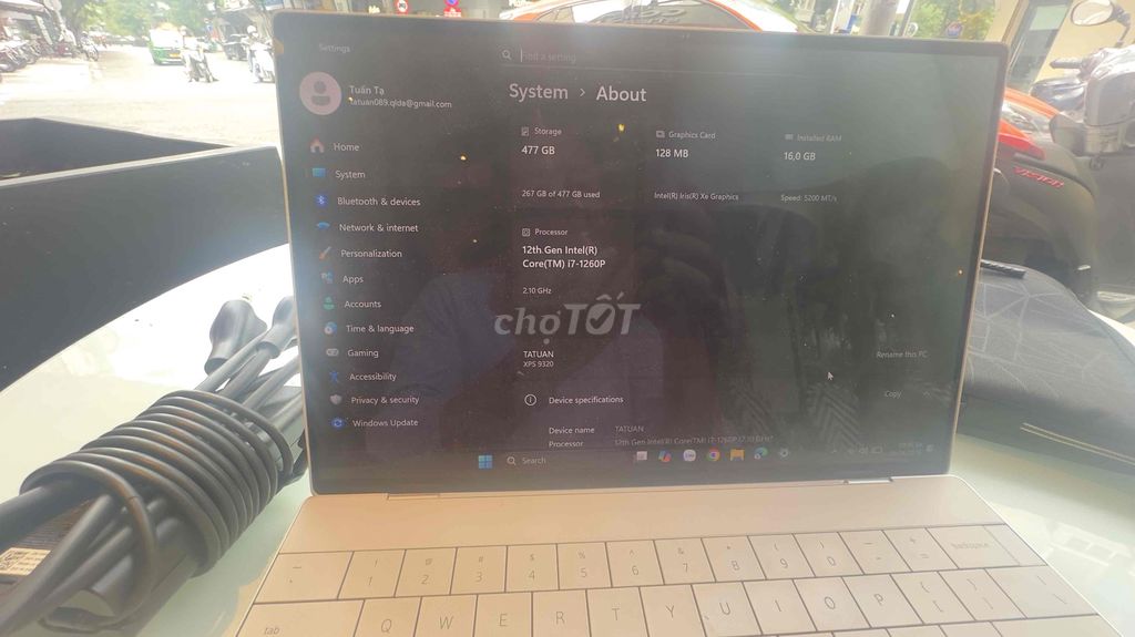Dell XPS 13 Plus i7-1260P 13.4 inch 16GB/512GB. Mua bán Laptop tại Thành phố Thủ Đức Tp Hồ Chí Minh được đăng bởi TẠ TUẤN hình 1