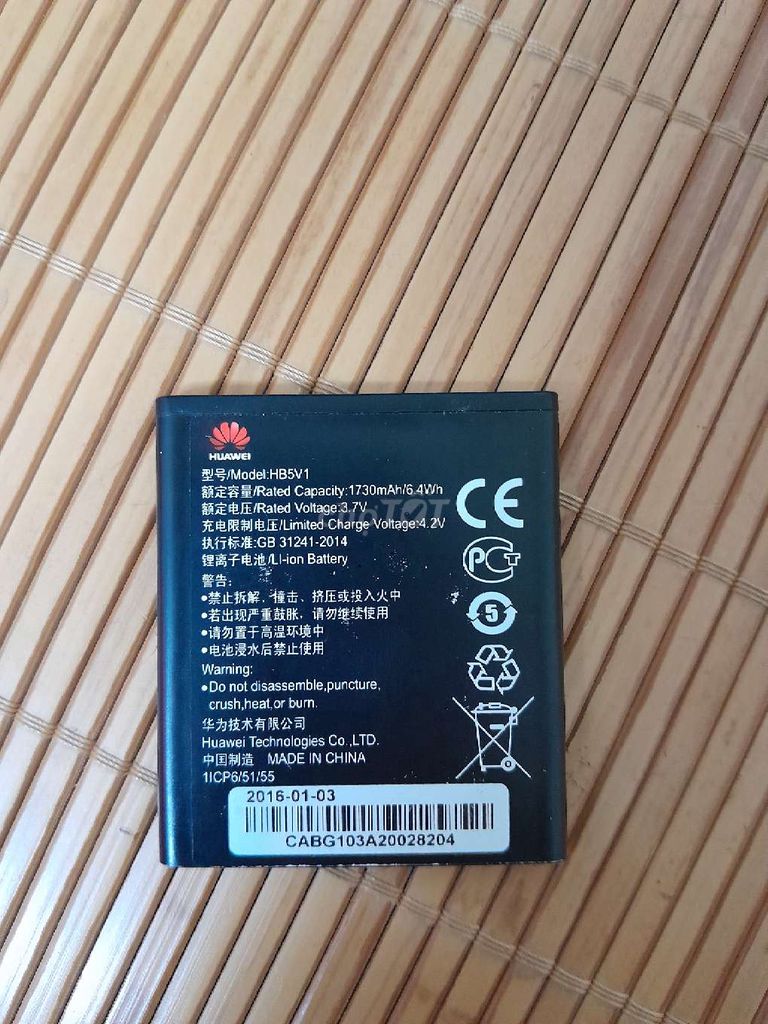 Thanh lí pin mới Huawei