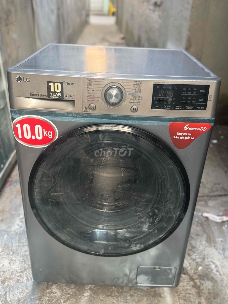 Máy giặt LG 10kg cửa trước. Mua bán Máy giặt tại Quận Hoàng Mai Hà Nội được đăng bởi Tổng Kho Máy Giặt Hà Nội hình 1