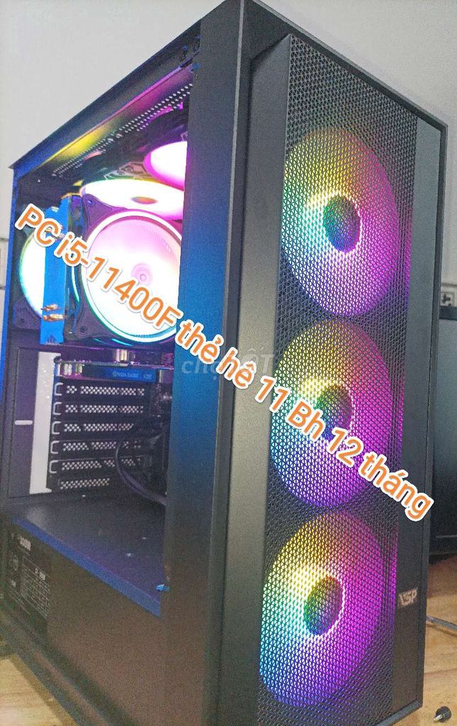 Pc i5-11400F /H510/ 16G/ vga: 4G ( bh 12 tháng)