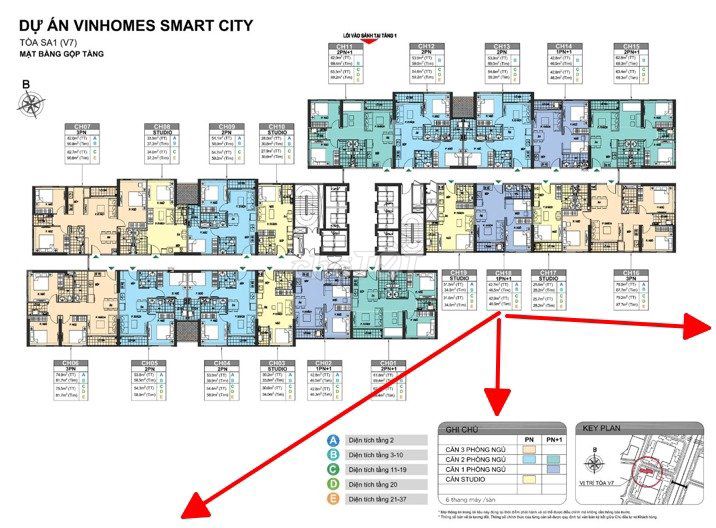 Bán Gấp Căn Hộ 1N+1 SA1, Sakura Vinhomes Smart City, hướng mát 2.5 tỷ