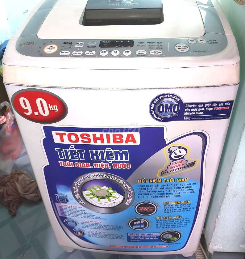 Thanh lý máy giặt Toshiba inverter 9kg.