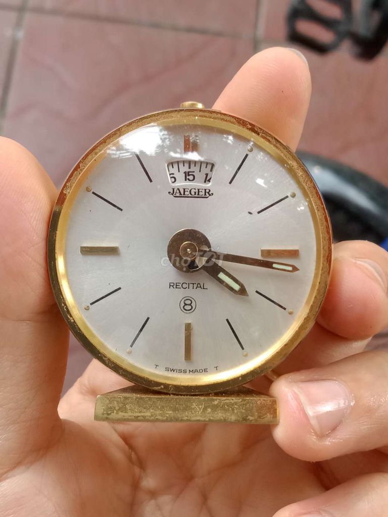 Đồng hồ Jaeger Recital Thụy Sỹ Mạ vàng. Mua bán Nội thất, đồ gia dụng khác tại Thành phố Thái Bình Thái Bình được đăng bởi Phạm Thu hình 1